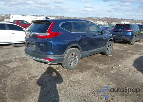 2019 Honda Cr-V Ex из США, поврежденный, VIN 2HKRW2H52KH611834